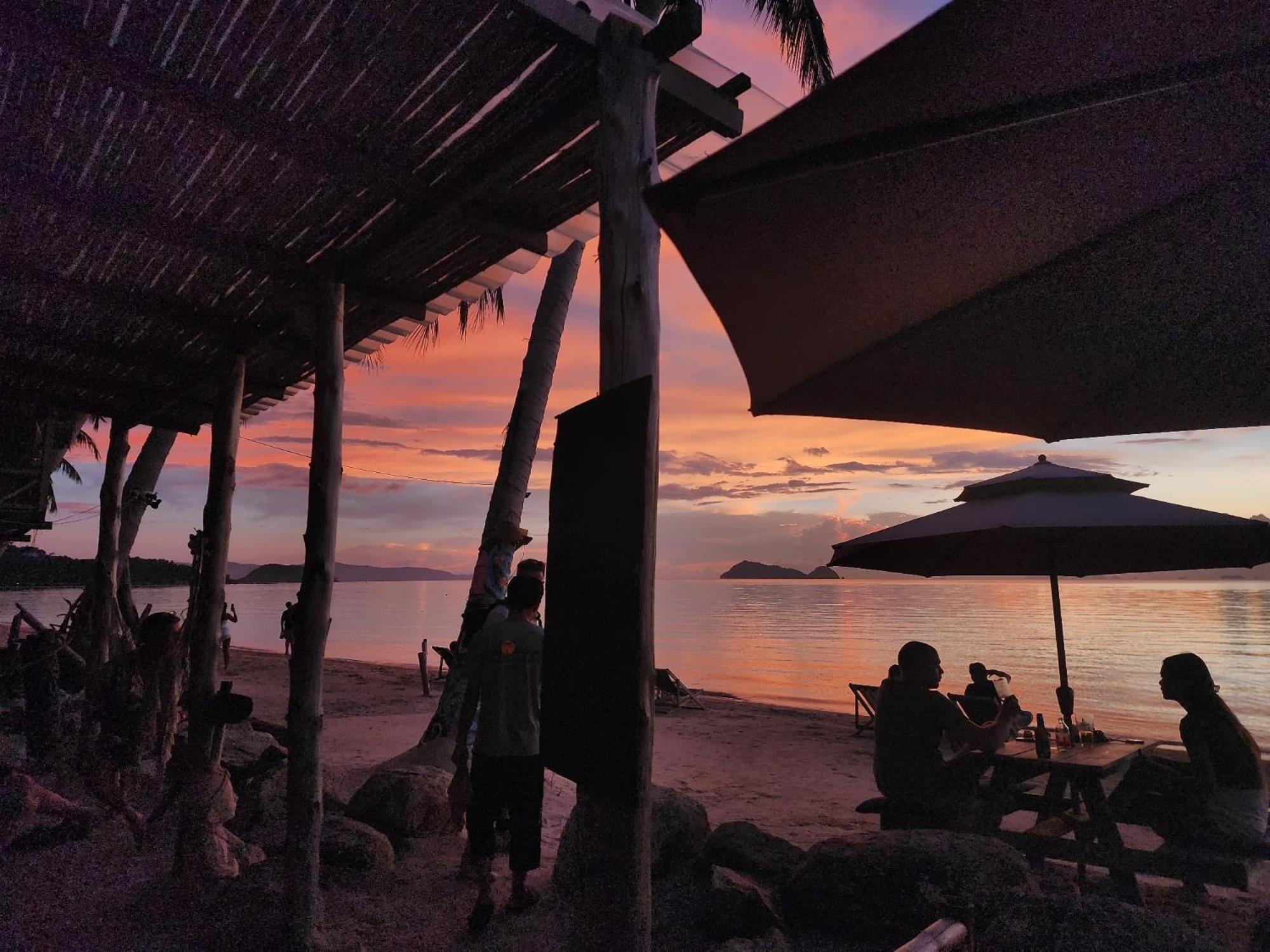Castaway Beach Bungalows Srithanu Dış mekan fotoğraf