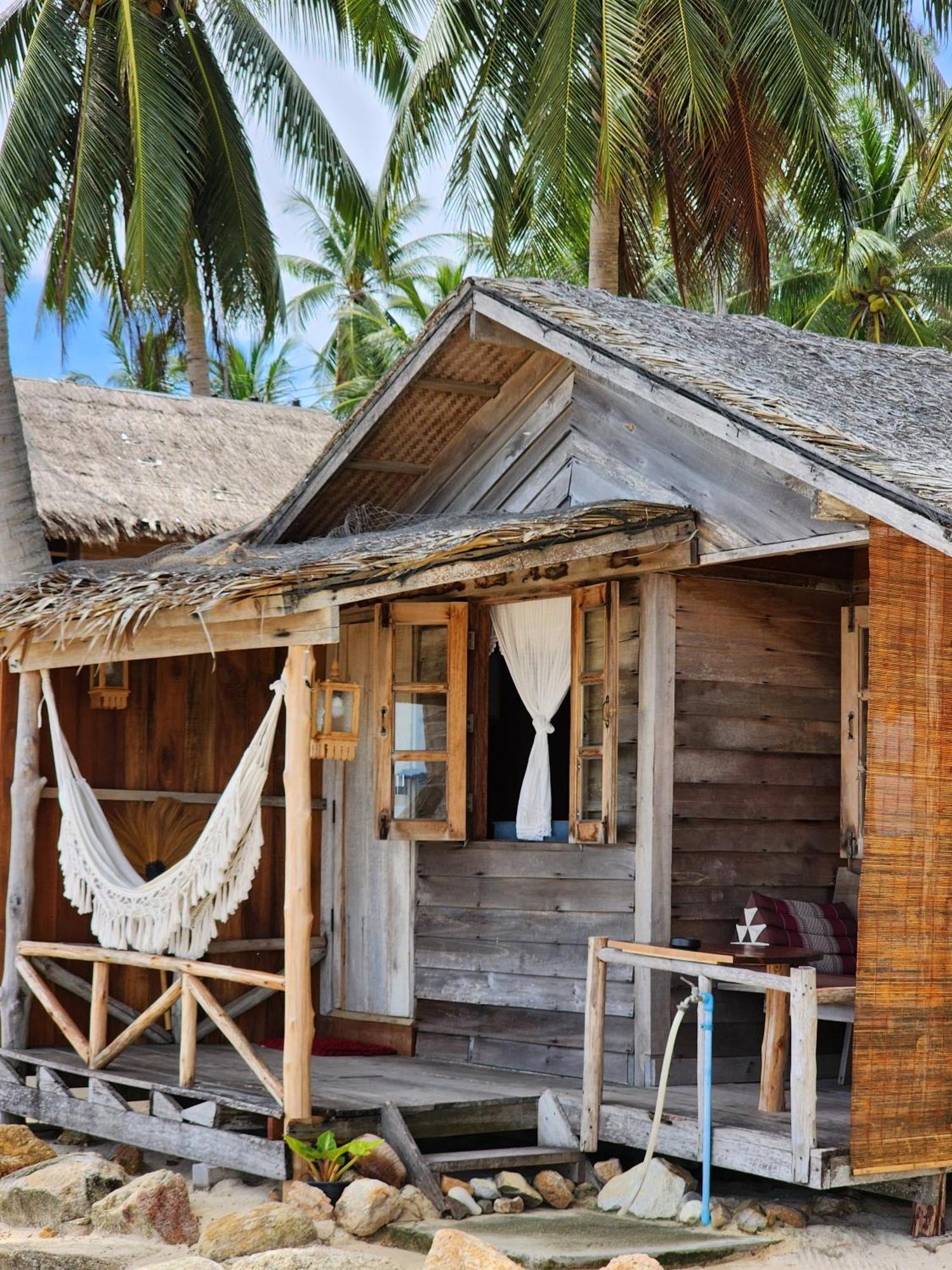Castaway Beach Bungalows Srithanu Dış mekan fotoğraf