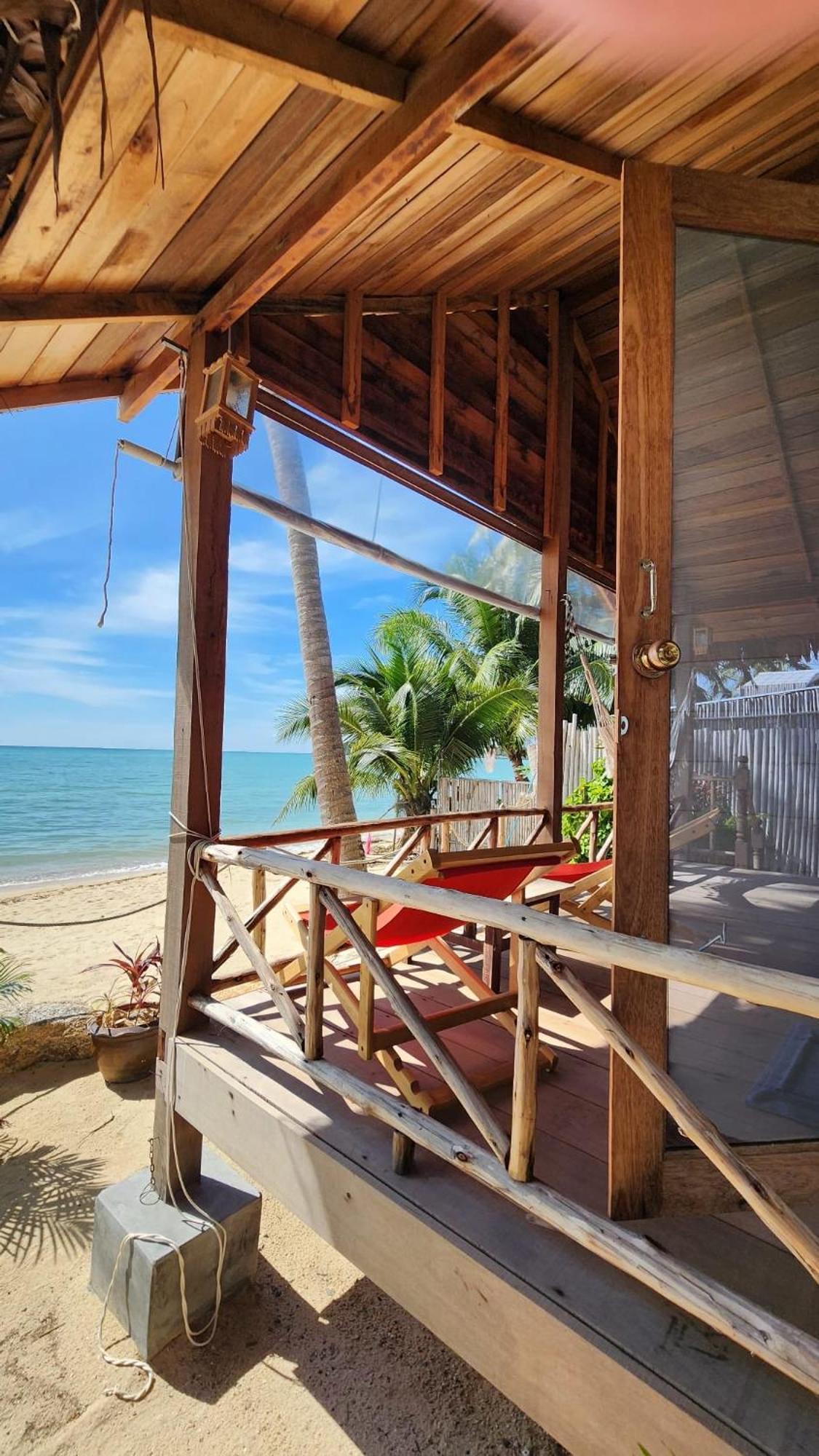 Castaway Beach Bungalows Srithanu Dış mekan fotoğraf