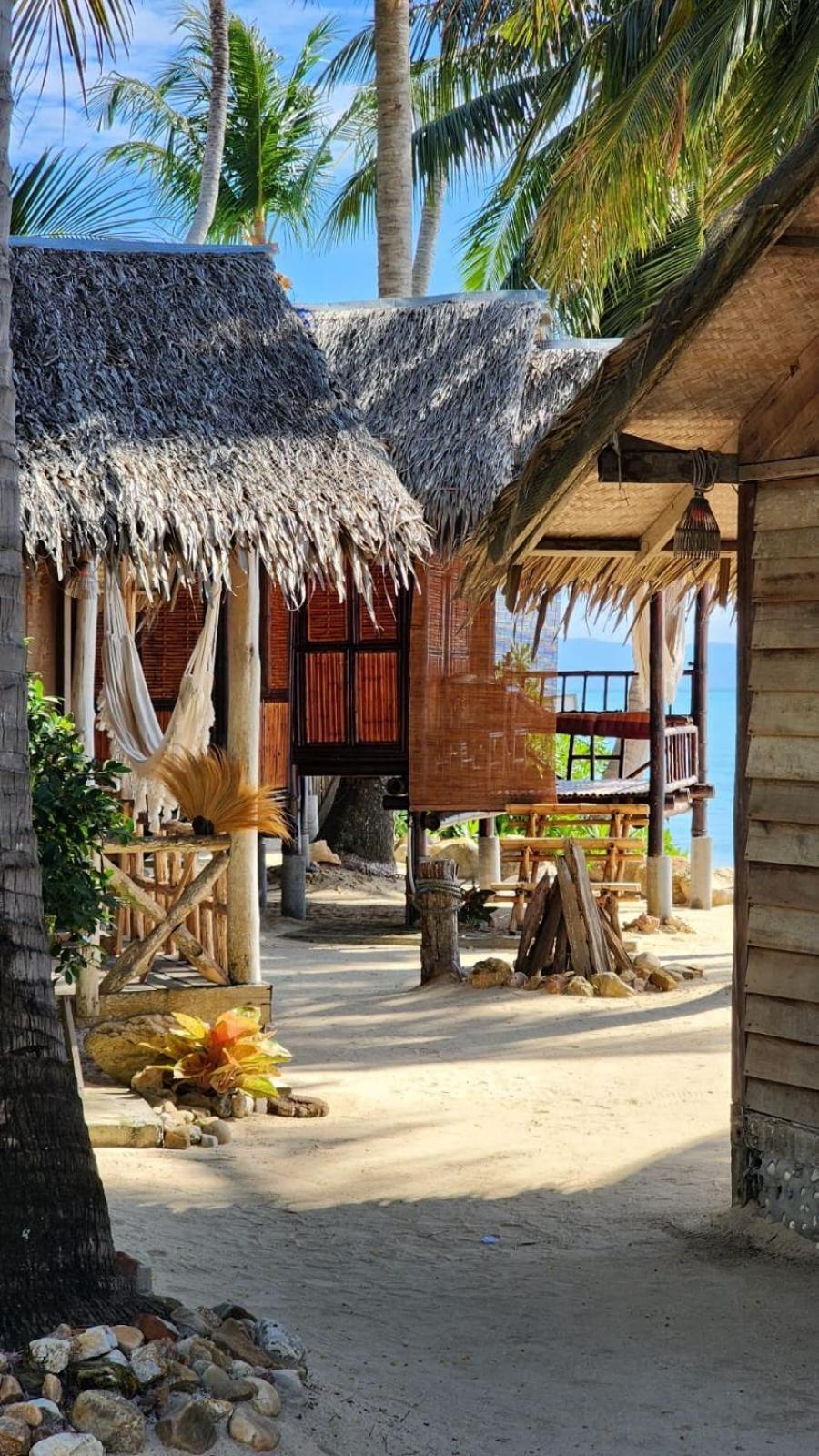 Castaway Beach Bungalows Srithanu Dış mekan fotoğraf