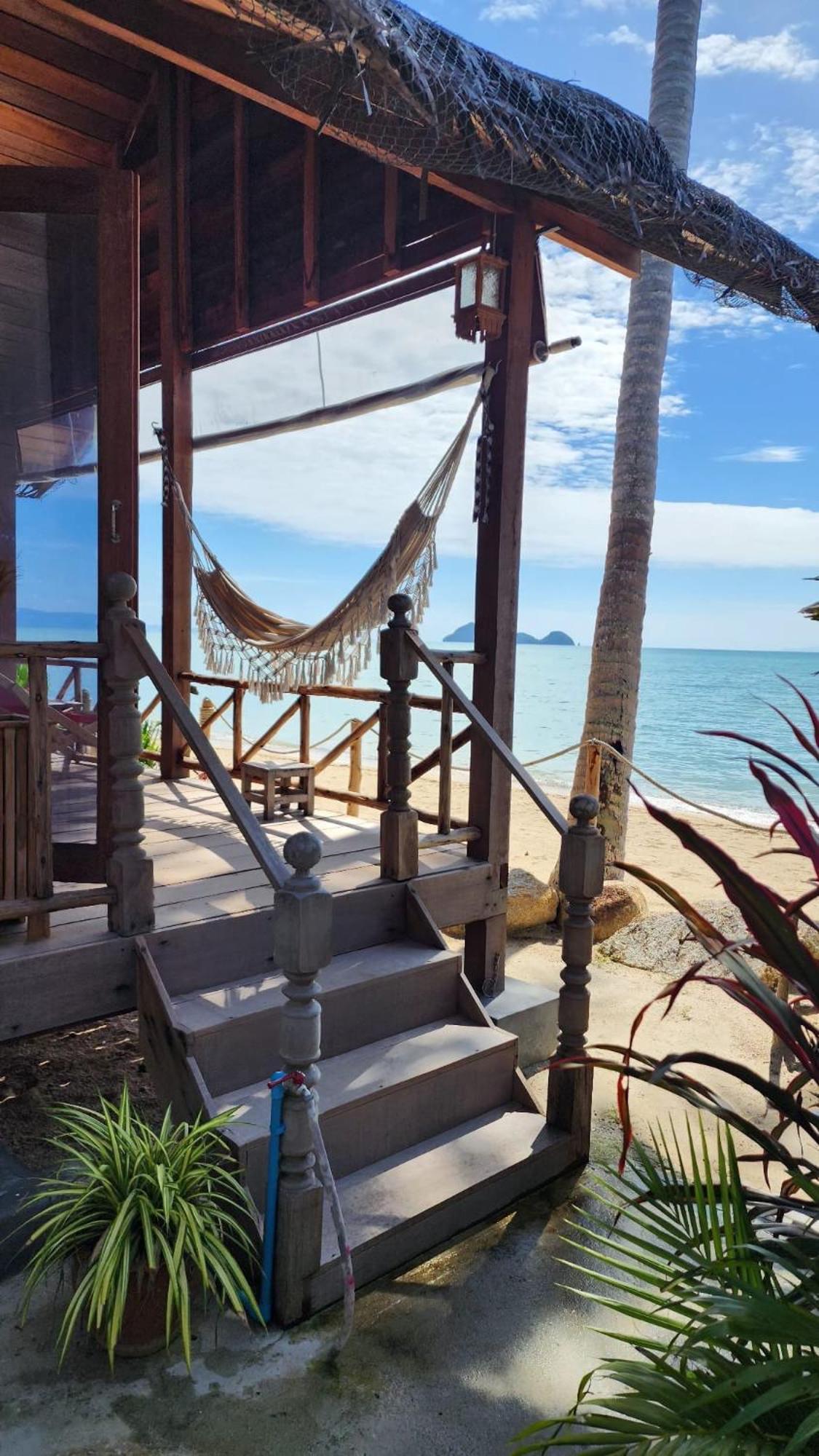 Castaway Beach Bungalows Srithanu Dış mekan fotoğraf