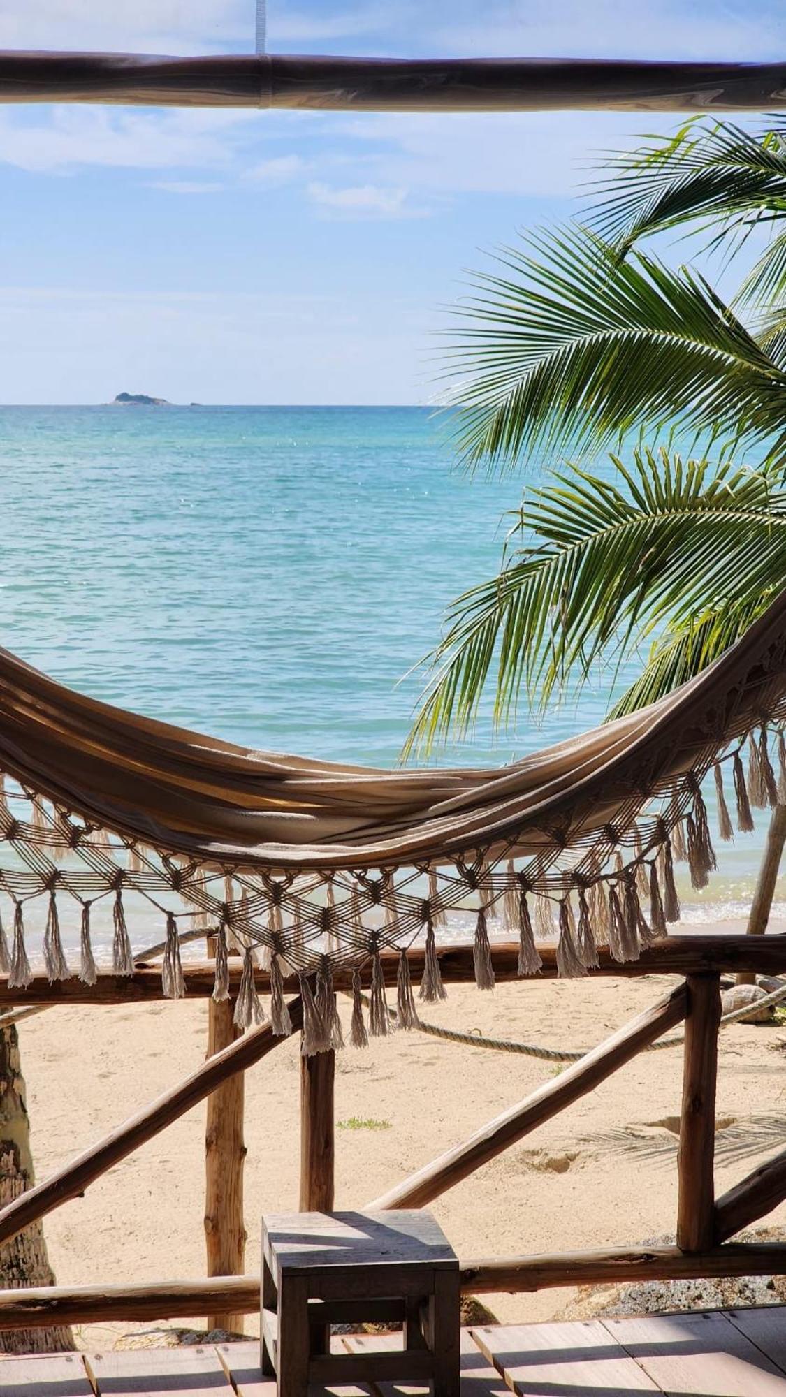 Castaway Beach Bungalows Srithanu Dış mekan fotoğraf